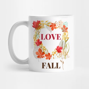 Love fall Mug